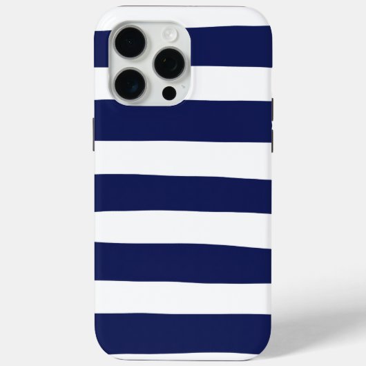 Coques Case-Mate iPhone Bleu et blanc (Verso)
