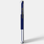 Coques Case-Mate iPhone Bleu et blanc (Verso / Gauche)