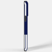 Coques Case-Mate iPhone Bleu et blanc (Verso / Droite)