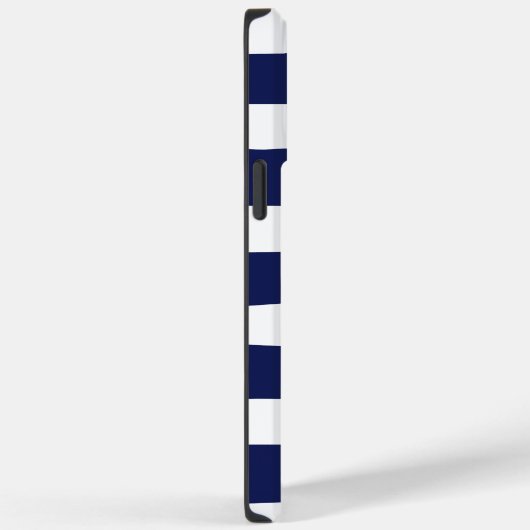 Coques Case-Mate iPhone Bleu et blanc (Verso / Droite)