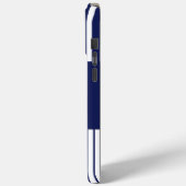 Coques Case-Mate iPhone Bleu et blanc (Verso / Gauche)