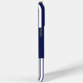 Coques Case-Mate iPhone Bleu et blanc (Verso / Droite)
