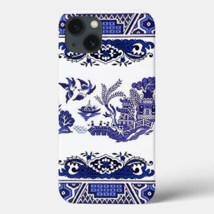 Case-Mate iPhone Case Bleu et blanc Chine bleu Willow Design