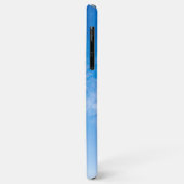 Coques Case-Mate iPhone Bleu Et Blanc Élégant Coque-Mate À Peine Appl (Dos/Gauche)