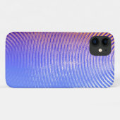 Coques Case-Mate iPhone Bleu et orange, ondes sonores motif (Dos (Horizontal))