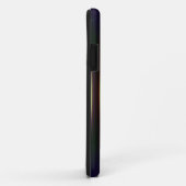 Coques Case-Mate iPhone Bleu et rouge bleu flou motif (Dos/Droite)