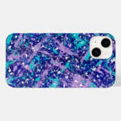Coques Case-Mate iPhone Bleu et violet (Verso (horizontal))