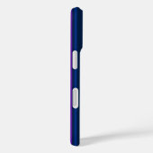 Coques Case-Mate iPhone Bleu et violet bonbons rayés (Verso / Droite)