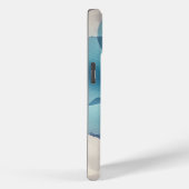 Coques Case-Mate iPhone Bleu éthérée (Verso / Droite)