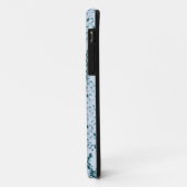 Coques Case-Mate iPhone Bleu fabuleux et blanc Snakeskin (Dos/Gauche)
