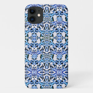Case-Mate iPhone Case Bleu feuille fileté