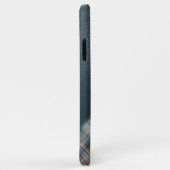 Coques Case-Mate iPhone Bleu Foncé Beige Tan Brown Plaid En vichy Motif (Dos/Droite)