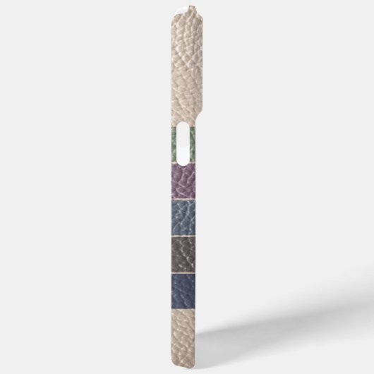 Coques Case-Mate iPhone Bleu foncé personnalisé Beige Brown Violet Vert ra (Verso / Droite)