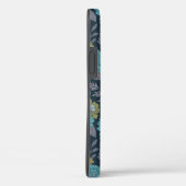 Coques Case-Mate iPhone Bleu foncé, vert et violet (Verso / Droite)