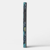 Coques Case-Mate iPhone Bleu foncé, vert et violet (Verso / Gauche)
