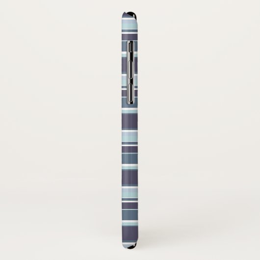 Coques Case-Mate iPhone Bleu-gris (Dos/Gauche)