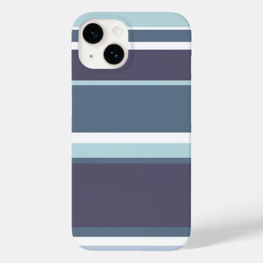 Coques Case-Mate iPhone Bleu-gris (Verso)