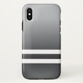 Coques Case-Mate iPhone Bleu gris blanc (Dos)