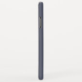 Coques Case-Mate iPhone Bleu Gris Rayé Moderne (Dos/Droite)