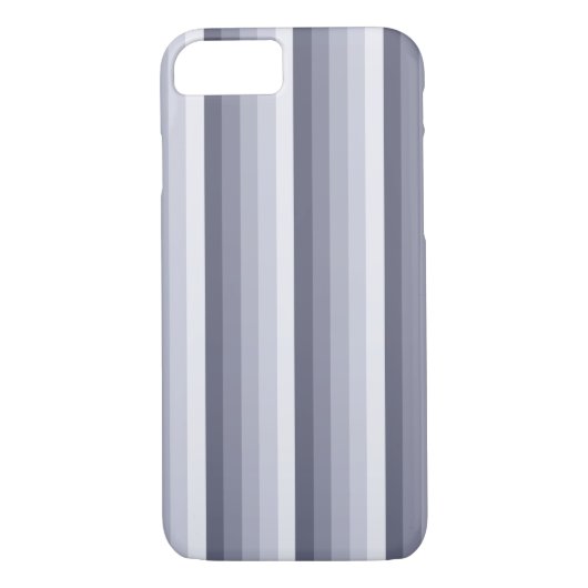 Coques Case-Mate iPhone Bleu gris rayures (Dos)