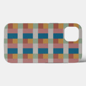 Coques Case-Mate iPhone Bleu Gris Vert Terracotta Couleur Bloc (Verso (horizontal))