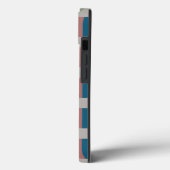 Coques Case-Mate iPhone Bleu Gris Vert Terracotta Couleur Bloc (Verso / Gauche)