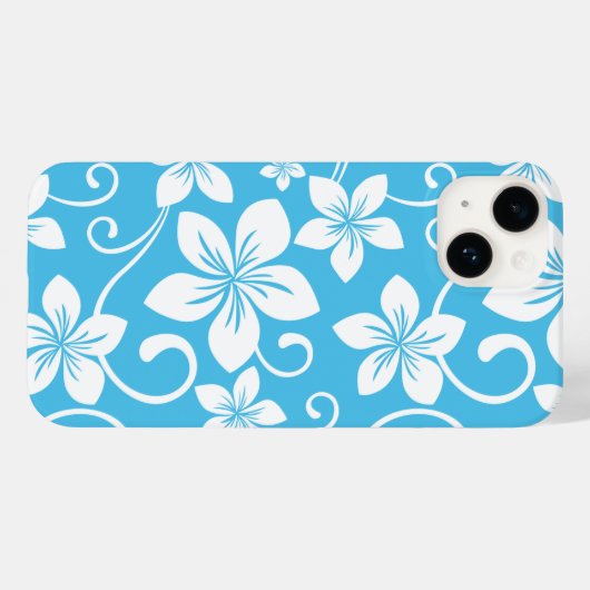 COQUES Case-Mate iPhone BLEU HAWAII (BLEU) (Verso (horizontal))