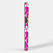 COQUES Case-Mate iPhone BLEU HAWAII (ROSE CHAUDE) (Verso / Droite)