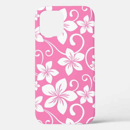 COQUES Case-Mate iPhone BLEU HAWAII (ROSE DE BUBBLEGUM) (Verso)