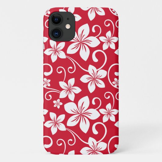 COQUES Case-Mate iPhone BLEU HAWAII (ROUGE) (Dos)