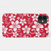COQUES Case-Mate iPhone BLEU HAWAII (ROUGE) (Dos (Horizontal))
