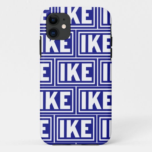 Coques Case-Mate iPhone Bleu Ike 1952 (Dos)