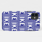 Coques Case-Mate iPhone Bleu Ike 1952 (Dos (Horizontal))