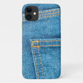 Coques Case-Mate iPhone Bleu Jeans Back Pocket (Dos)