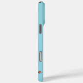 Coques Case-Mate iPhone Bleu Ladybug (Verso / Droite)