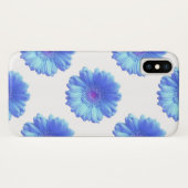 Coques Case-Mate iPhone Bleu marguerite (Dos (Horizontal))