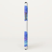 Coques Case-Mate iPhone Bleu marguerite (Dos/Droite)