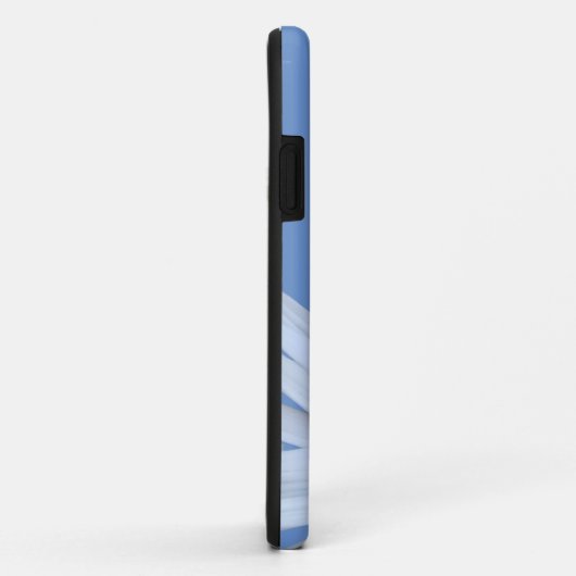 Coques Case-Mate iPhone Bleu marguerrier Élégant Script blanc (Dos/Droite)