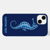 Coques Case-Mate iPhone Bleu marin (Verso (horizontal))
