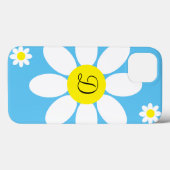 Coques Case-Mate iPhone Bleu mignon et blanc marguerites Floral unique ini (Verso (horizontal))