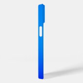 Coques Case-Mate iPhone Bleu minimal sur papillon bleu (Verso / Droite)