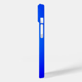 Coques Case-Mate iPhone Bleu minimal sur papillon bleu (Verso / Gauche)