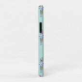 Coques Case-Mate iPhone Bleu Moderne Artistique Piscine (Dos/Droite)