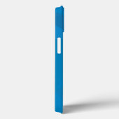 Coques Case-Mate iPhone Bleu, moderne, cool, tendance, triangles futuriste (Verso / Droite)