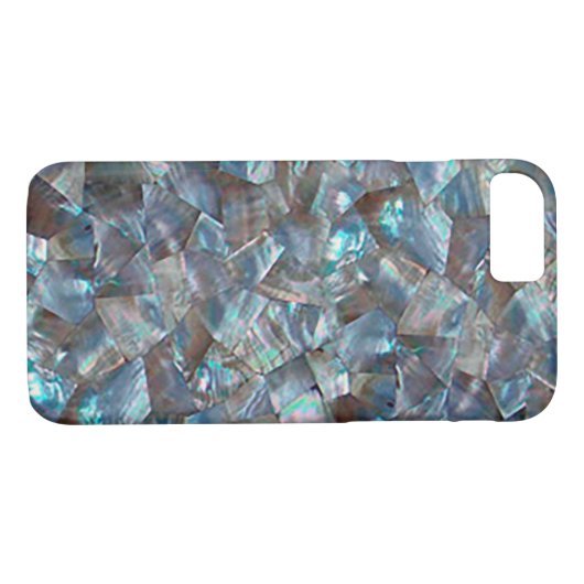 Coques Case-Mate iPhone Bleu nacré (Dos (Horizontal))