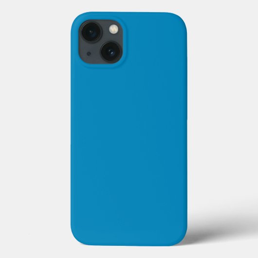 Coques Case-Mate iPhone Bleu (NCS) (couleur solide) (Verso)