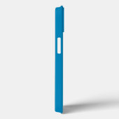 Coques Case-Mate iPhone Bleu (NCS) (couleur solide) (Verso / Droite)