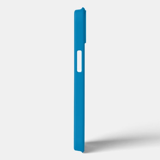 Coques Case-Mate iPhone Bleu (NCS) (couleur solide) (Verso / Droite)