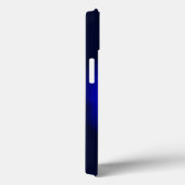 Coques Case-Mate iPhone Bleu neon cercle valentine coques iphone designs (Verso / Droite)