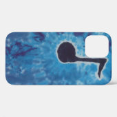 Coques Case-Mate iPhone Bleu Note Musique Tie Dye PhatDyes (Verso (horizontal))